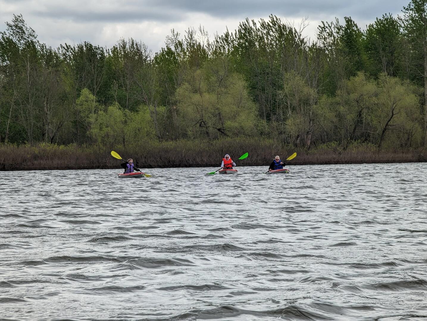 Scenic views along the Wabashiki Trail near West Terre Haute